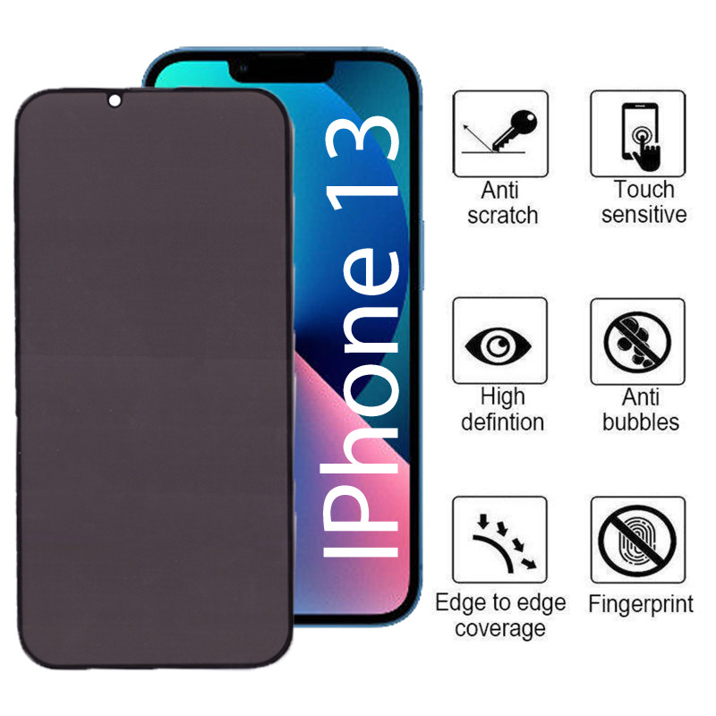 گلس گوشی اپل iPhone 13 بوف حریم شخصی مدل Privacy-Pro - Buff Privacy-Pro Iphone 13 Screen protector