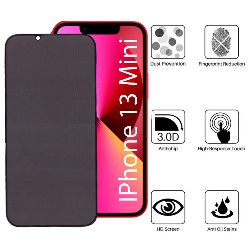 گلس گوشی اپل iPhone 13 Mini بوف حریم شخصی مدل Privacy-Pro به همراه بیمه شکستگی - Buff Privacy-Pro Iphone 13 Mini Screen Protector