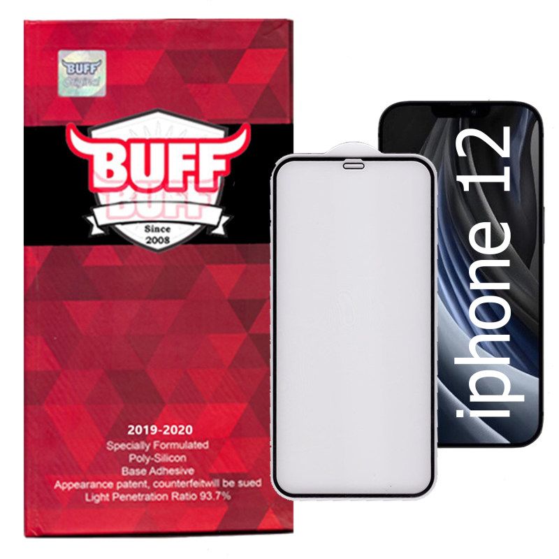 گلس گوشی اپل Iphone 12 بوف 5D مدل F33 - Buff F33 Iphone 12 5D Screen protector