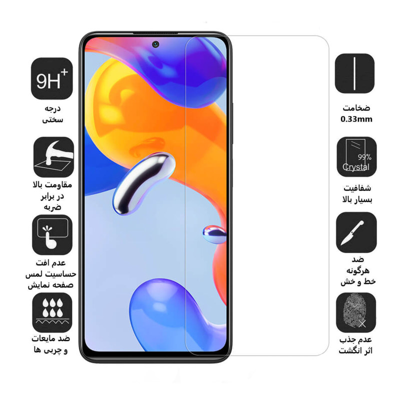 محافظ صفحه نمایش شیائومی Redmi Note 11 Pro 4G/Note 11 Pro 5G /Note 11 Pro Plus  اپیکوی مدل Clear Pro - Epicoy Clear Pro Redmi Note 11 Pro 4G/5G/Note 11 Pro Plus /Note 11E Pro 5G Screen Protector