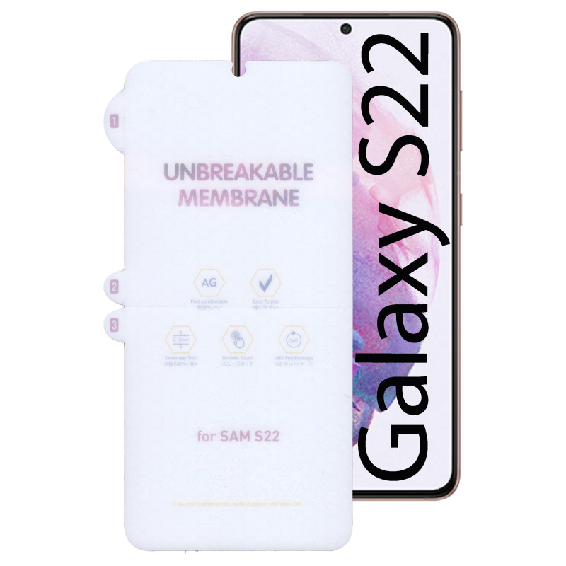 گلس گوشی سامسونگ Galaxy S22 بوف مدل Hydrogel-Matte-G - Buff Hydrogel-Matte-G Galaxy S22 screen protector