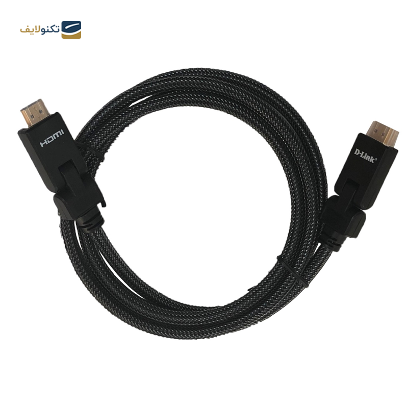 کابل HDMI دی لینک مدل HCB-4AABLBRR-10 طول 10 متر 180 درجه - D-Link HCB-4AABLBRR-10 10m HDMI Cable 180 Degree