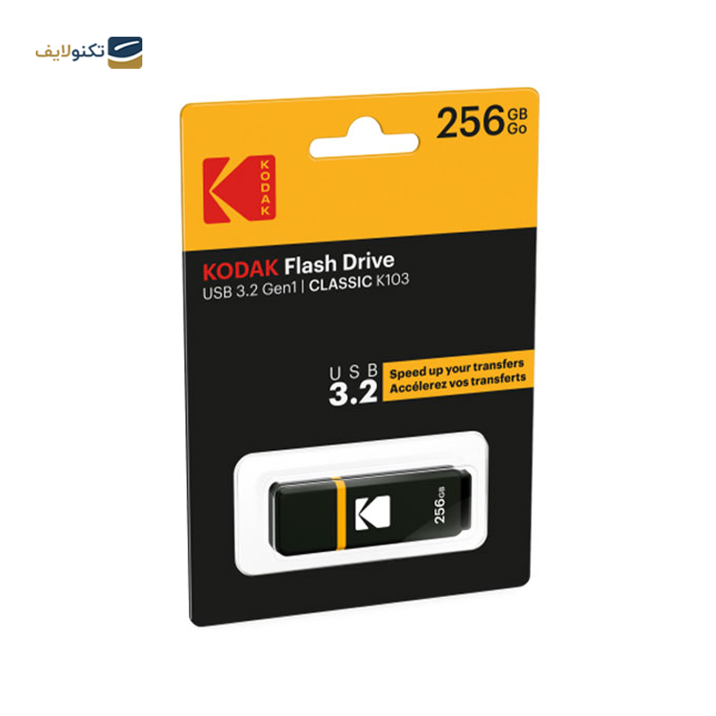 فلش مموری کداک مدل Classic K103 USB 3.0 ظرفیت 256 گیگابایت - kodak Classic K103 USB 3.0 Flash Memory 256GB