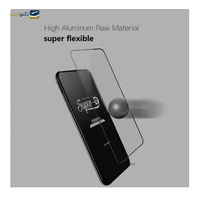 گلس گوشی سامسونگ Galaxy S23 FE اوجی مدل Super D - 
