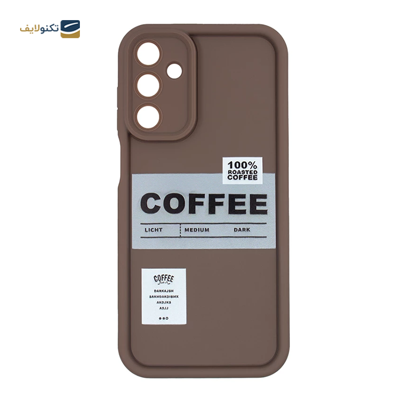 قاب گوشی سامسونگ Galaxy A35 مدل Solid Coffee - Solid Coffee Samsung Galaxy A35 Phone Cover