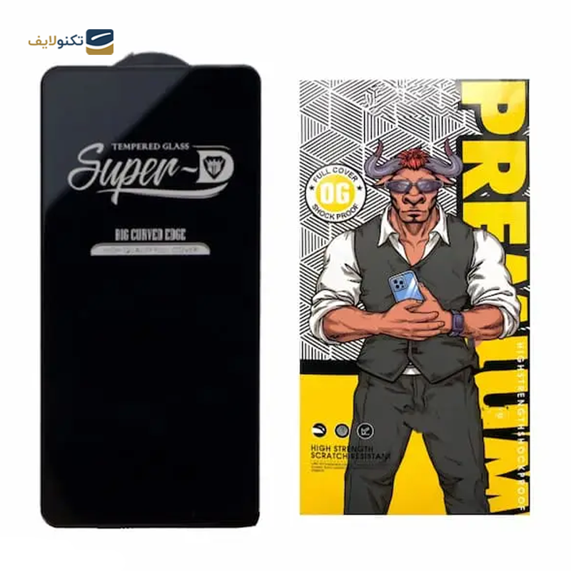 گلس گوشی شیائومی Redmi Note 11 Pro Plus اوجی مدل Super D - 