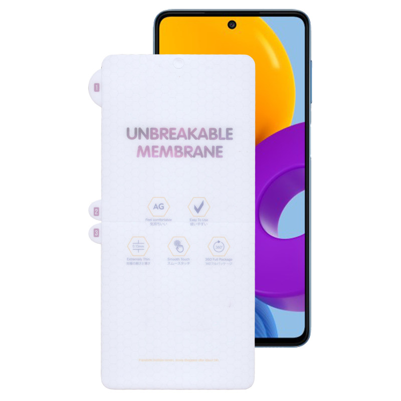 گلس گوشی سامسونگ Galaxy M52/A72/A71 بوف مات مدل Hydrogel-Matte-G - Buff Hydrogel-Matte-G Galaxy M52/A72/A71 Matte screen protector