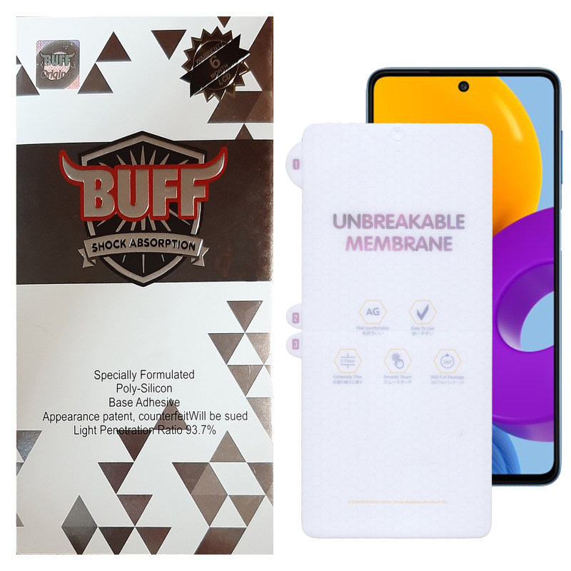 گلس گوشی سامسونگ Galaxy M52/A72/A71 بوف مات مدل Hydrogel-Matte-G - Buff Hydrogel-Matte-G Galaxy M52/A72/A71 Matte screen protector