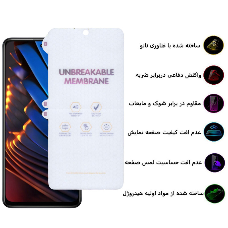 گلس گوشی پوکو X3 Gt/X3/X3 Pro/X3 Nfc بوف مات مدل HgM15 - Buff HgM15 Poco X3 Gt/X3/X3 Pro/X3 Nfc Matte screen protector