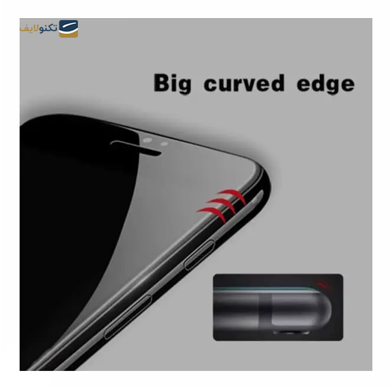 گلس گوشی سامسونگ Galaxy S23 FE اوجی مدل شیشه ای فول چسب 9H - 