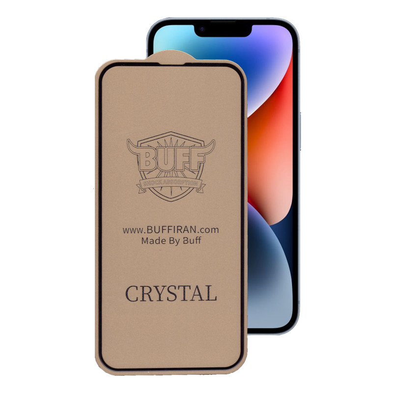 گلس گوشی اپل IPhone 14 Plus بوف مدل Crystal Pro - Buff Crystal Pro IPhone 14 Plus Screen Protector