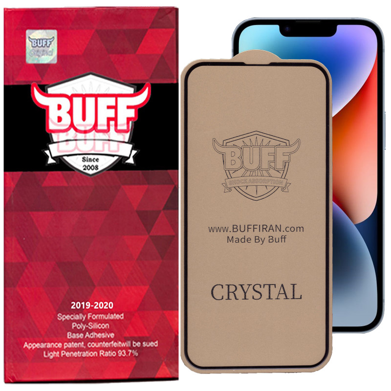 گلس گوشی اپل IPhone 14 Plus بوف مدل Crystal Pro - Buff Crystal Pro IPhone 14 Plus Screen Protector