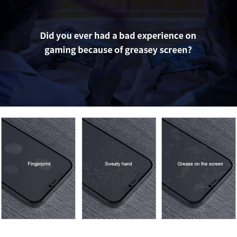 گلس گوشی اپل Iphone 14 Pro Max بوف مات مدل 5D Matte-Pro-G - Buff 5D Matte-Pro-G Iphone 14 Pro Max Matte screen protector