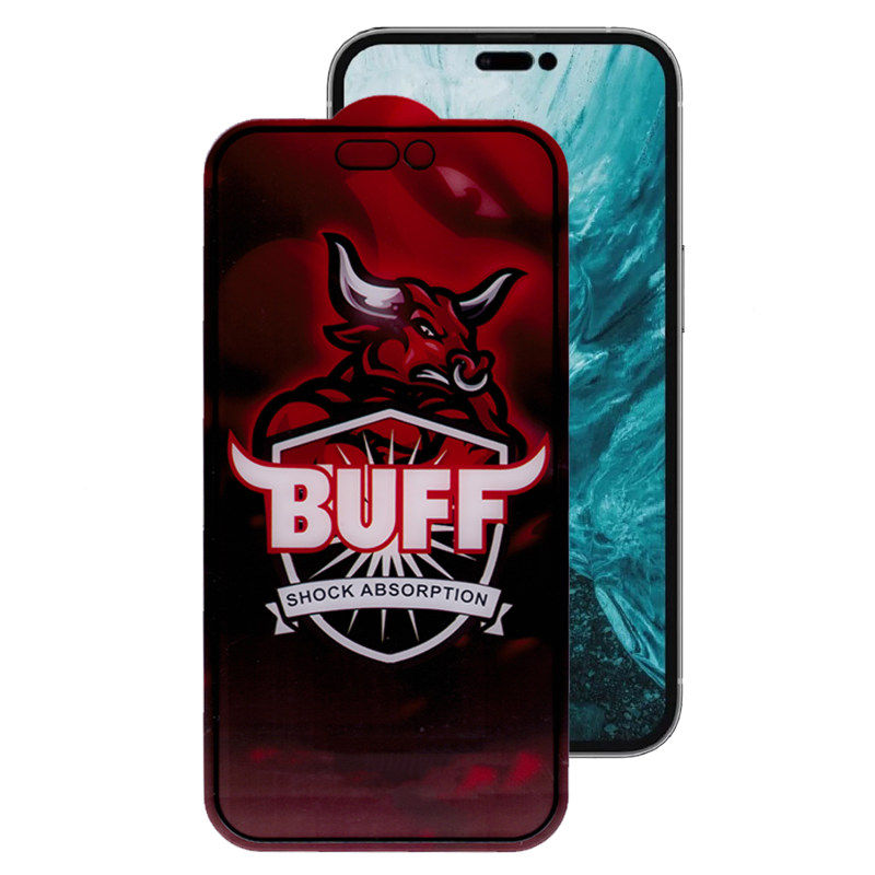 گلس گوشی اپل Iphone 14 Pro Max بوف مات مدل 5D Matte-Pro-G - Buff 5D Matte-Pro-G Iphone 14 Pro Max Matte screen protector