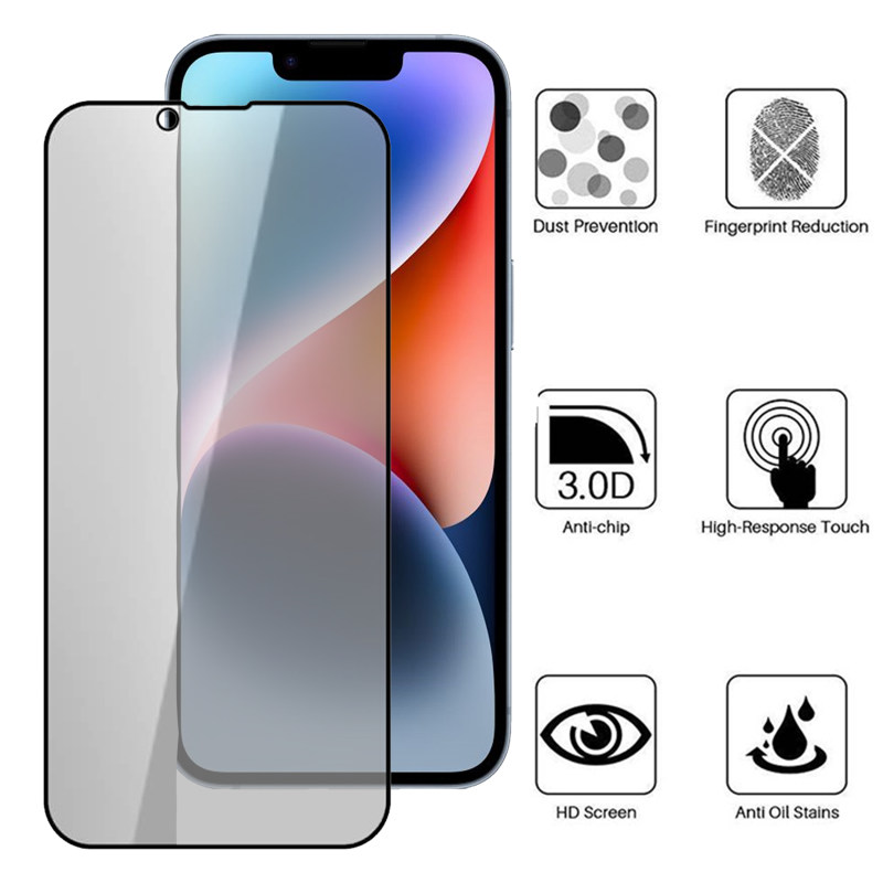 گلس گوشی اپل Iphone 14 Plus بوف حریم شخصی مدل Privacy-G - Buff Privacy-G Iphone 14 Plus privacy screen protector