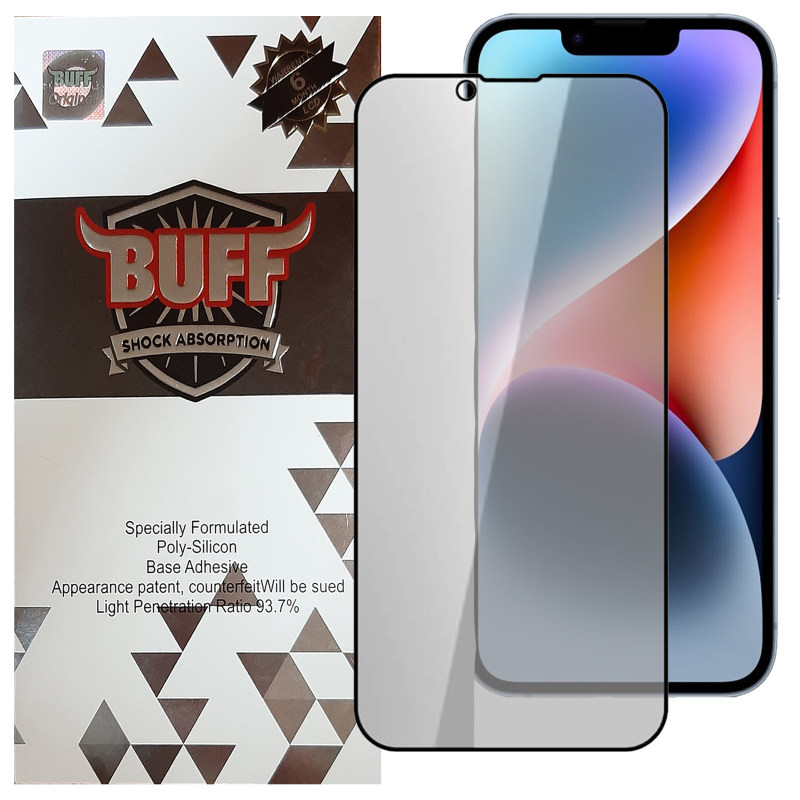 گلس گوشی اپل Iphone 14 Plus بوف حریم شخصی مدل Privacy-G - Buff Privacy-G Iphone 14 Plus privacy screen protector