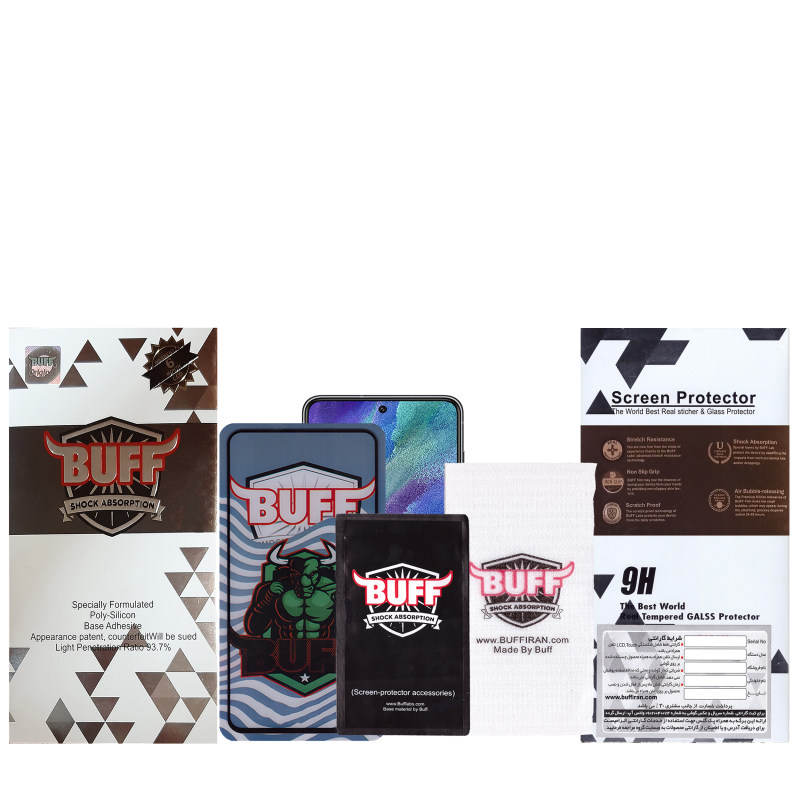 گلس گوشی سامسونگ Galaxy S21 FE 5G بوف 5D مدل Super Power-G - Buff Super Power-G Galaxy S21 FE 5G 5D screen Protector