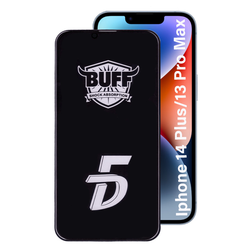 گلس گوشی اپل iPhone 14 Plus / iPhone 13 Pro Max بوف 5D مدل F33-G - Buff F33-G iPhone 14 Plus / iPhone 13 Pro Max 5D screen protector