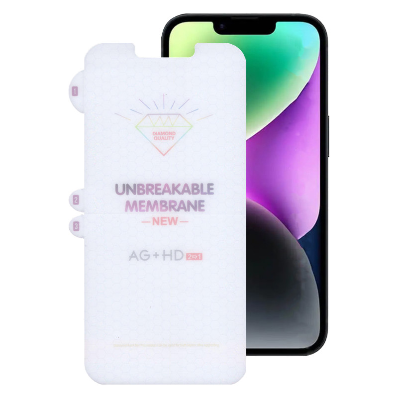گلس گوشی اپل iPhone 14 / 13 / 13 Pro بوف مدل Hydrogel-Double-G - Buff Hydrogel-Double-G iPhone 14 / 13 / 13 Pro screen protector