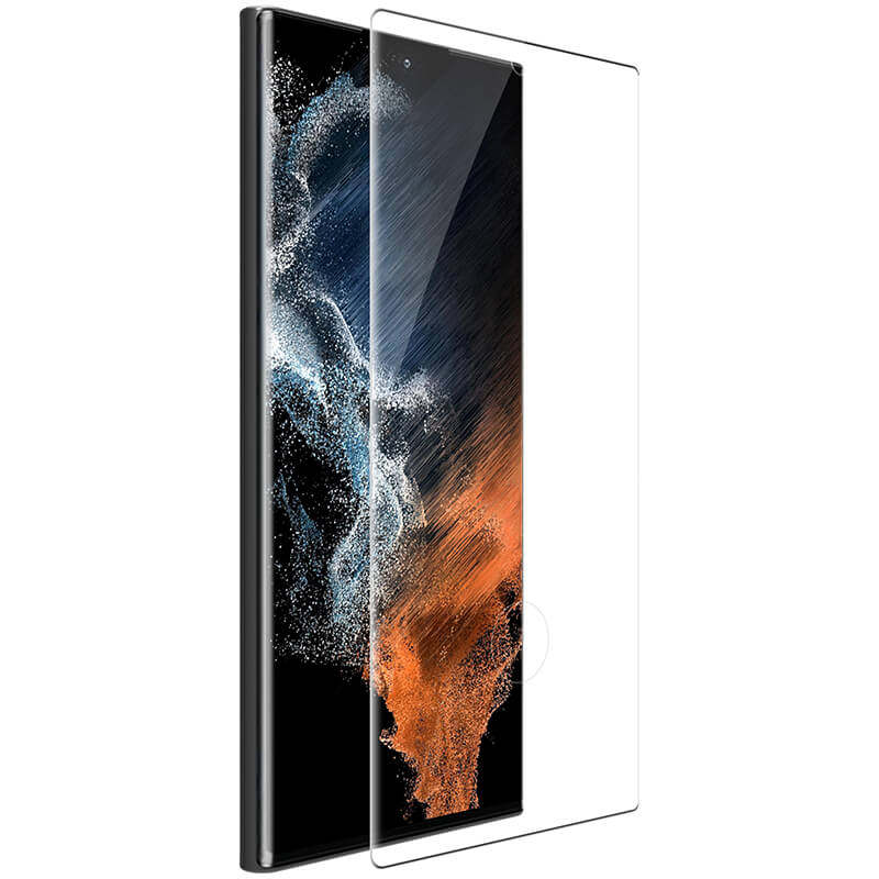 گلس گوشی سامسونگ Galaxy S22 Ultra نیلکین مدل 3D CP PLUS MAX - Nillkin 3D CP PLUS MAX Galaxy S22 Ultra screen protector