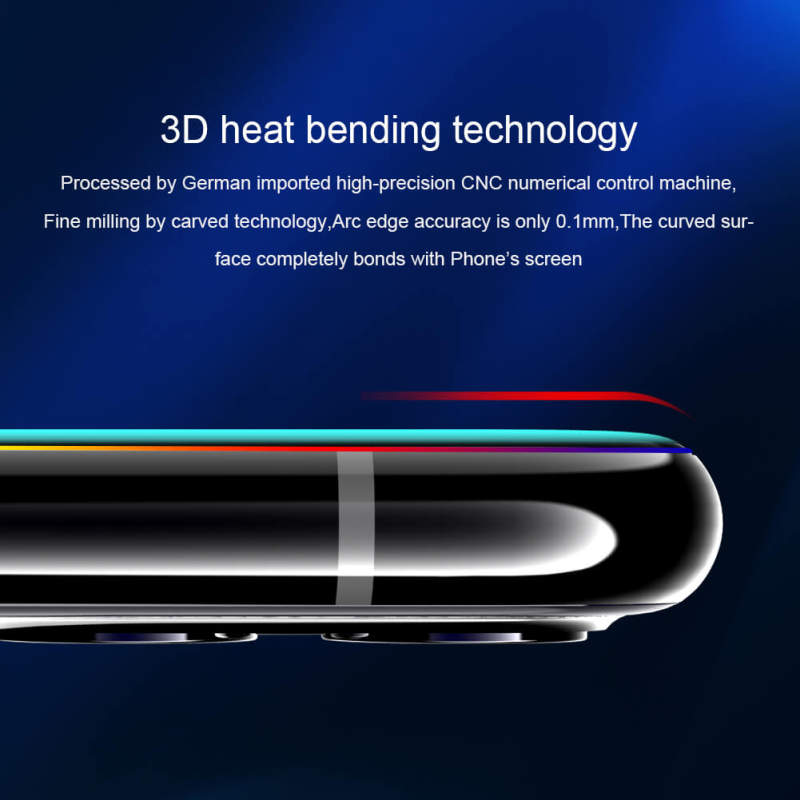 گلس گوشی سامسونگ Galaxy S22 Ultra نیلکین مدل 3D CP PLUS MAX - Nillkin 3D CP PLUS MAX Galaxy S22 Ultra screen protector