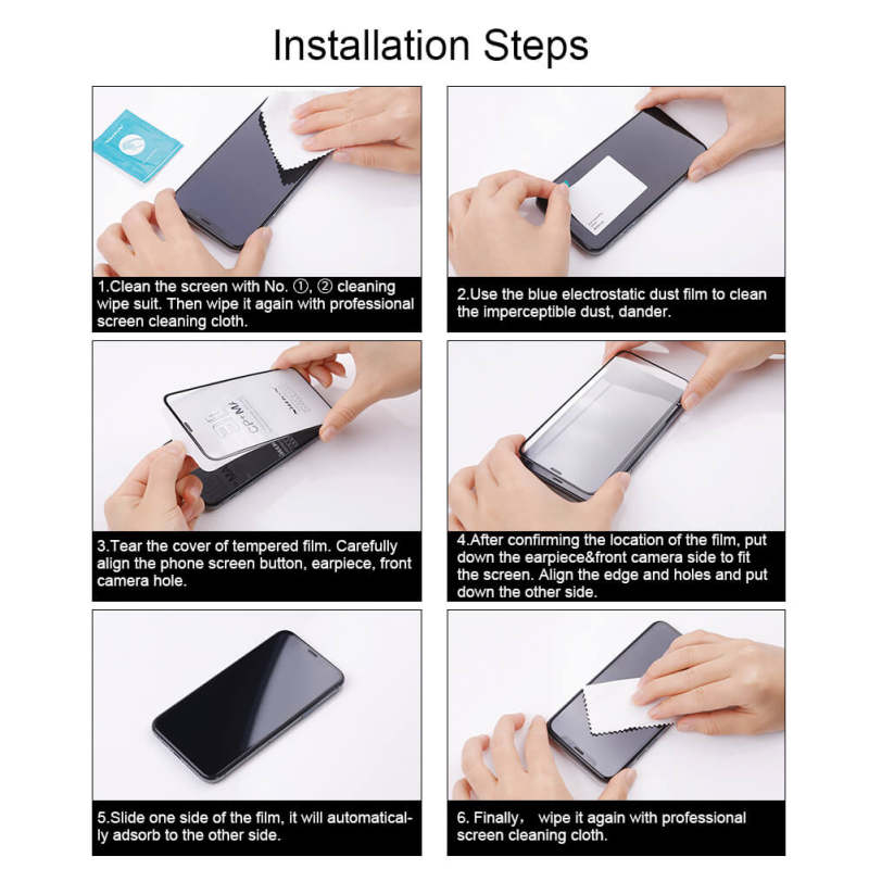 گلس گوشی سامسونگ Galaxy S22 Ultra نیلکین مدل 3D CP PLUS MAX - Nillkin 3D CP PLUS MAX Galaxy S22 Ultra screen protector