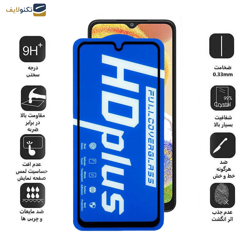 گلس گوشی سامسونگ Galaxy A04 4G-A04s 4G-A04e 4G-F04 4G-M02s 4G اپیکوی مدل HD Plus - Epicoy Hd Plus Screen Protector For Samsung Galaxy A04 4G-A04s 4G-A04e 4G-F04 4G-M02s 4G