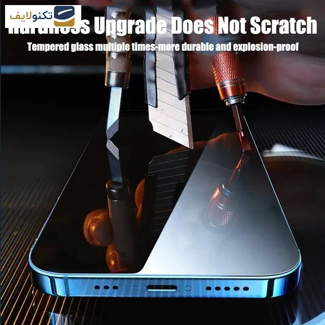 گلس گوشی اپل iPhone 15 Pro Max  اپیکوی مدل Wotaer Privacy حریم شخصی - Glass Screen Protector Epicoy Wotaer Privacy For Apple iPhone 15 Pro Max
