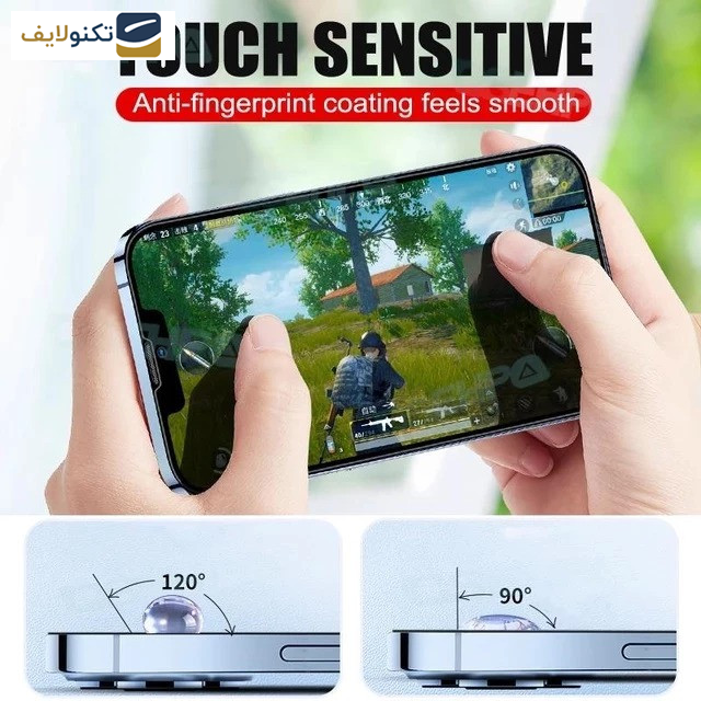 گلس گوشی اپل iPhone 15 Pro Max  اپیکوی مدل Wotaer Privacy حریم شخصی - Glass Screen Protector Epicoy Wotaer Privacy For Apple iPhone 15 Pro Max
