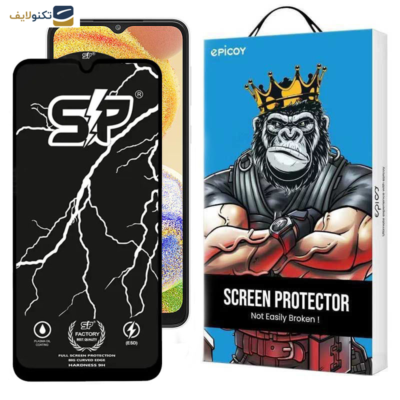 محافظ صفحه نمایش گوشی سامسونگ Galaxy A04 4G-A04s 4G-A04e 4G-F04 4G-M02s 4G اپیکوی مدل SP Factory  - Epicoy SP Factory Screen Protector For Samsung Galaxy A04 4G-A04s 4G-A04e 4G-F04 4G-M02s 4G