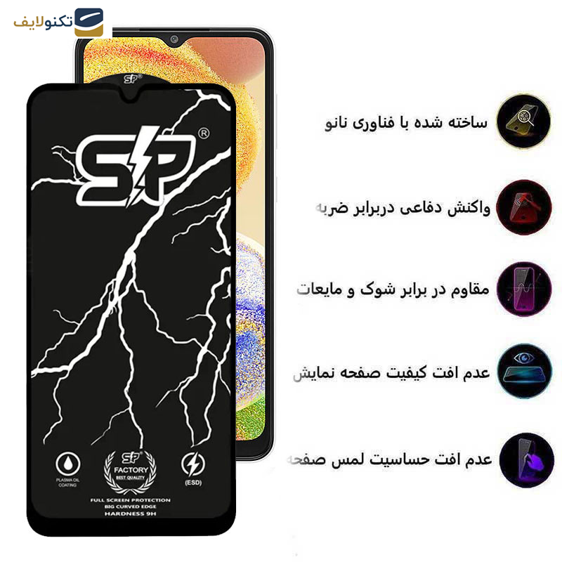 محافظ صفحه نمایش گوشی سامسونگ Galaxy A04 4G-A04s 4G-A04e 4G-F04 4G-M02s 4G اپیکوی مدل SP Factory  - Epicoy SP Factory Screen Protector For Samsung Galaxy A04 4G-A04s 4G-A04e 4G-F04 4G-M02s 4G