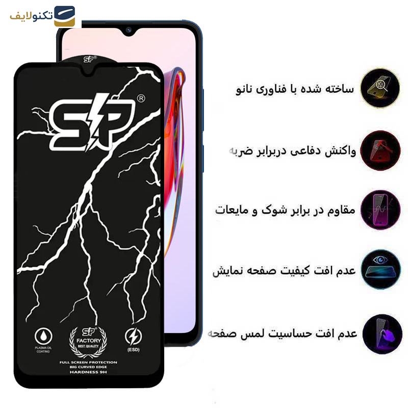 محافظ صفحه نمایش گوشی شیائومی Redmi 12C-10C اپیکوی مدل SP Factory - Epicoy SP Factory Screen Protector For Xiaomi Redmi 12C-Redmi 10C