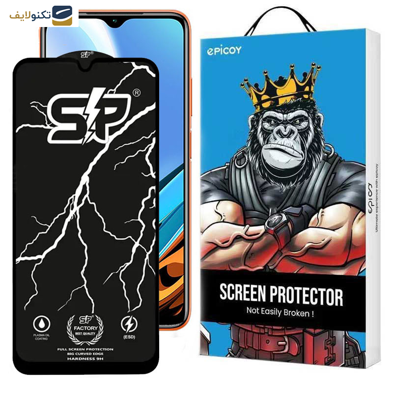 محافظ صفحه نمایش گوشی شیائومی Redmi 9C- 9T- 9C - 9- 9A Sport- 9A اپیکوی مدل SP Factory - Epicoy SP Factory Screen Protector For Xiaomi Redmi 9C-Redmi 9T-Redmi 9C NFC-Redmi 9 (India)-Redmi 9A Sport-Redmi 9A