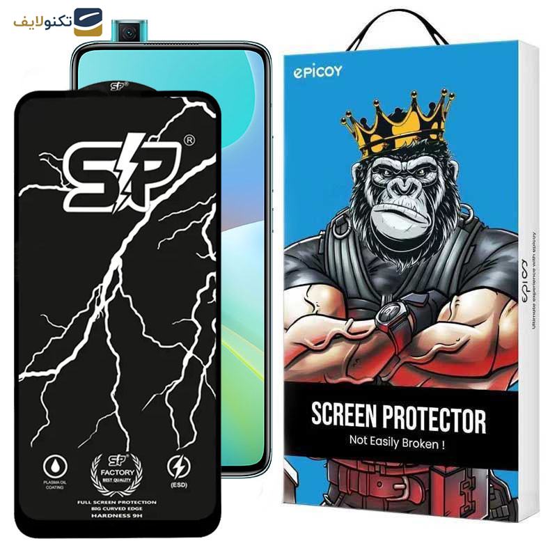 محافظ صفحه نمایش گوشی شیائومی Redmi K30 Ultra-K30 Pro-K30 Pro Zoom-K30S-K30 5G Racing-K30i 5G-K30 5G اپیکوی مدل SP Factory - Epicoy SP Factory Screen Protector For Xiaomi Redmi K30 Ultra-K30 Pro-K30 Pro Zoom-K30S-K30 5G Racing-K30i 5G-K30 5G
