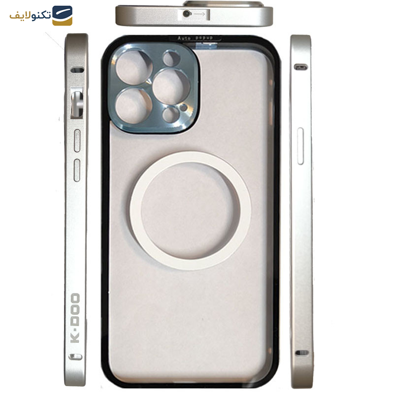 کاور گوشی سامسونگ S23 Ultra کی-دوو مدل Mag Titanium - K.DOO Mag Titanium cover for Samsung S23 Ultra