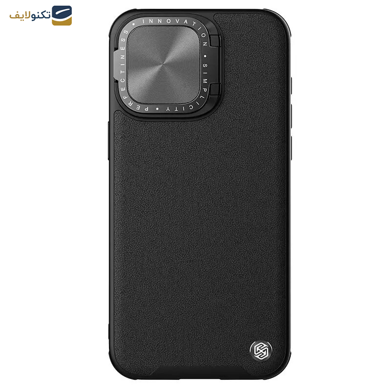 کاور گوشی اپل iPhone 15 Pro نیلکین مدل Camshield Prop Leather - Nillkin Camshield Prop Leather Camera protective cover case for Apple iPhone 15 Pro