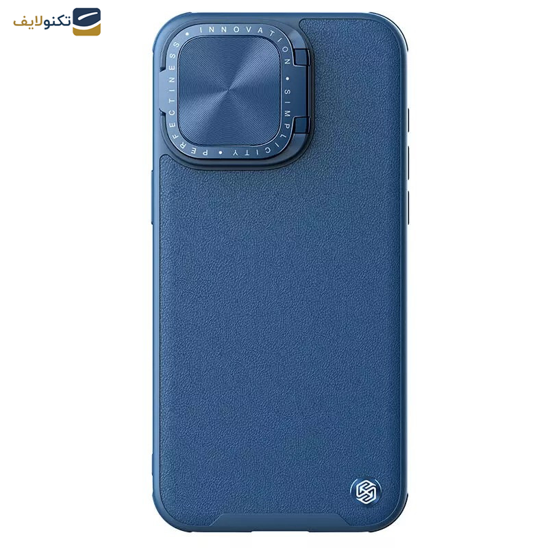 کاور گوشی اپل iPhone 15 Pro نیلکین مدل Camshield Prop Leather - Nillkin Camshield Prop Leather Camera protective cover case for Apple iPhone 15 Pro