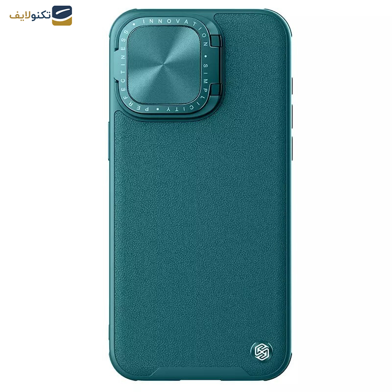 کاور گوشی اپل iPhone 15 Pro نیلکین مدل Camshield Prop Leather - Nillkin Camshield Prop Leather Camera protective cover case for Apple iPhone 15 Pro