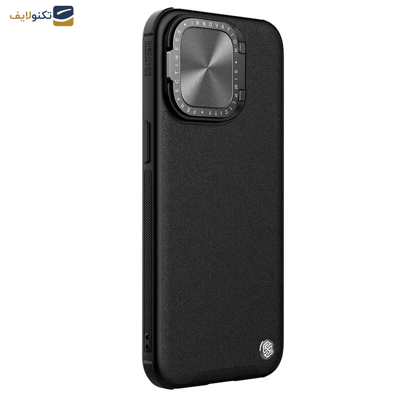 کاور گوشی اپل iPhone 15 Pro نیلکین مدل Camshield Prop Leather - Nillkin Camshield Prop Leather Camera protective cover case for Apple iPhone 15 Pro