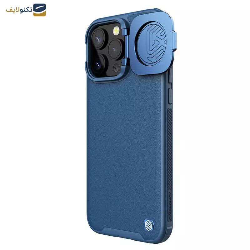 کاور گوشی اپل iPhone 15 Pro نیلکین مدل Camshield Prop Leather - Nillkin Camshield Prop Leather Camera protective cover case for Apple iPhone 15 Pro