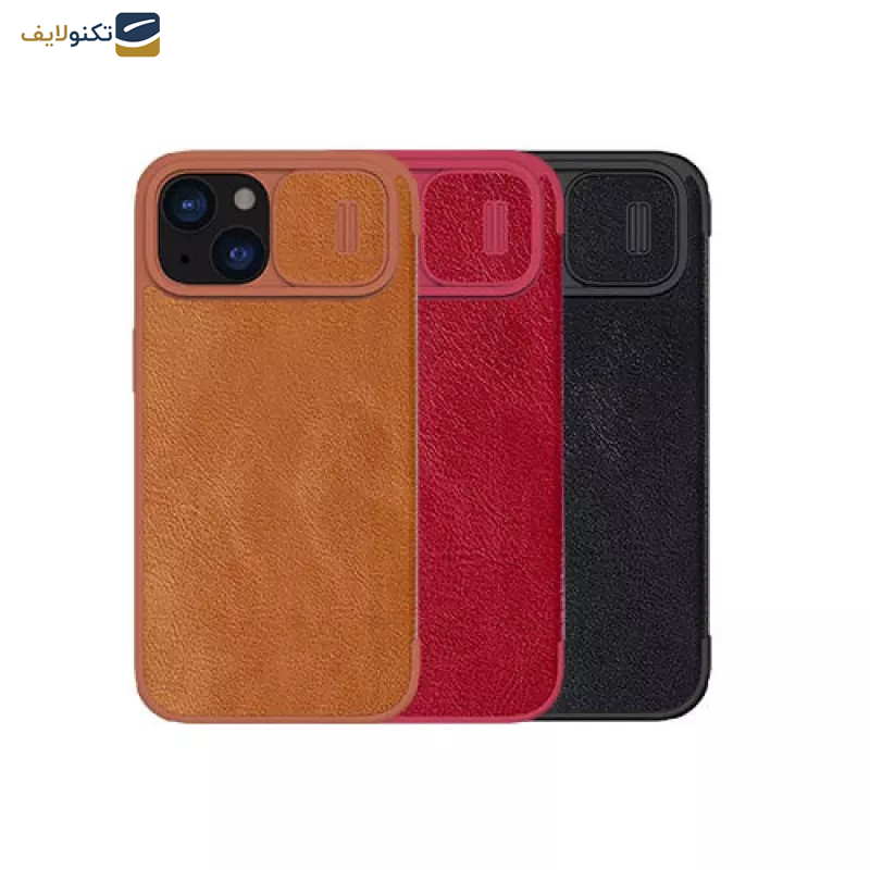 کیف کلاسوری گوشی اپل iPhone 15 نیلکین مدل Qin Pro Leather - Nillkin Qin Pro Leather case for Apple iPhone 15