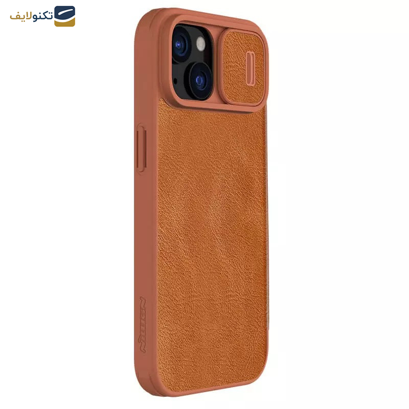 کیف کلاسوری گوشی اپل iPhone 15 نیلکین مدل Qin Pro Leather - Nillkin Qin Pro Leather case for Apple iPhone 15