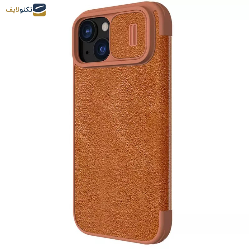 کیف کلاسوری گوشی اپل iPhone 15 نیلکین مدل Qin Pro Leather - Nillkin Qin Pro Leather case for Apple iPhone 15