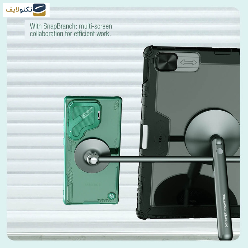 کاور گوشی سامسونگ Galaxy S24 Ultra نیلکین مدل Iceblade Prop Magnetic MagSafe - Nillkin Iceblade Prop Magnetic MagSafe cover for Samsung Galaxy S24 Ultra