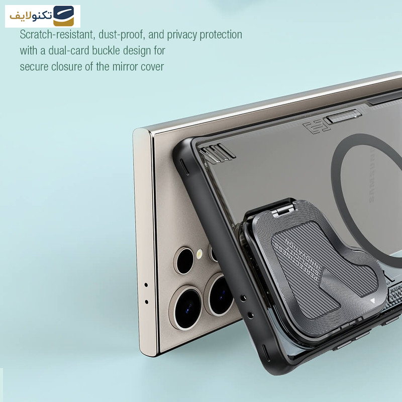 کاور گوشی سامسونگ Galaxy S24 Ultra نیلکین مدل Iceblade Prop Magnetic MagSafe - Nillkin Iceblade Prop Magnetic MagSafe cover for Samsung Galaxy S24 Ultra