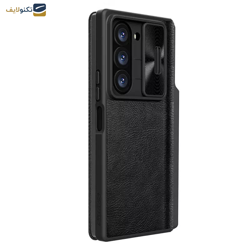 کیف کلاسوری گوشی موبایل سامسونگ Galaxy Z Fold 6 نیلکین مدل Qin Pro Leather - Nillkin Qin Pro Leather case for Samsung Galaxy Z Fold 6