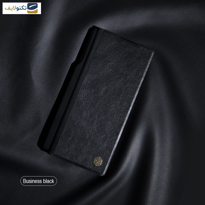 کیف کلاسوری گوشی موبایل سامسونگ Galaxy Z Fold 6 نیلکین مدل Qin Pro Leather - Nillkin Qin Pro Leather case for Samsung Galaxy Z Fold 6