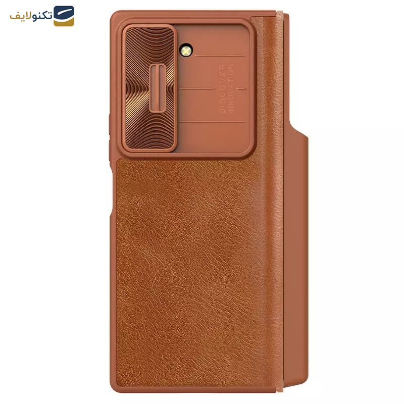 کیف کلاسوری گوشی موبایل سامسونگ Galaxy Z Fold 6 نیلکین مدل Qin Pro Leather - Nillkin Qin Pro Leather case for Samsung Galaxy Z Fold 6