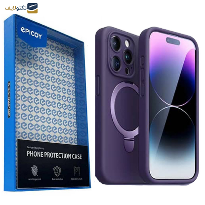 کاور گوشی اپل iPhone 15 Pro Max اپیکوی مدل Xundd Liquid silicone Magnetic Holder - Epicoy Xundd Liquid silicone Magnetic Holder Series Cover For Apple iPhone 15 Pro Max