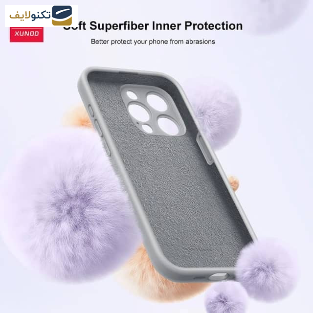 کاور گوشی اپل iPhone 15 Pro Max اپیکوی مدل Xundd Liquid silicone Magnetic Holder - Epicoy Xundd Liquid silicone Magnetic Holder Series Cover For Apple iPhone 15 Pro Max